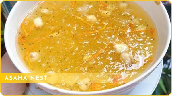 cách làm yến chưng đông trùng hạ thảo