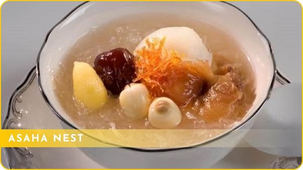 cách làm yến chưng đông trùng hạ thảo